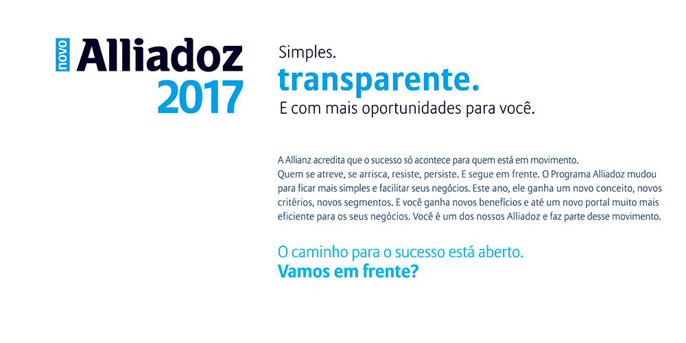 Simples. Transparente. E com mais oportunidades para voc.
